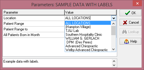 Export-Only Parameters