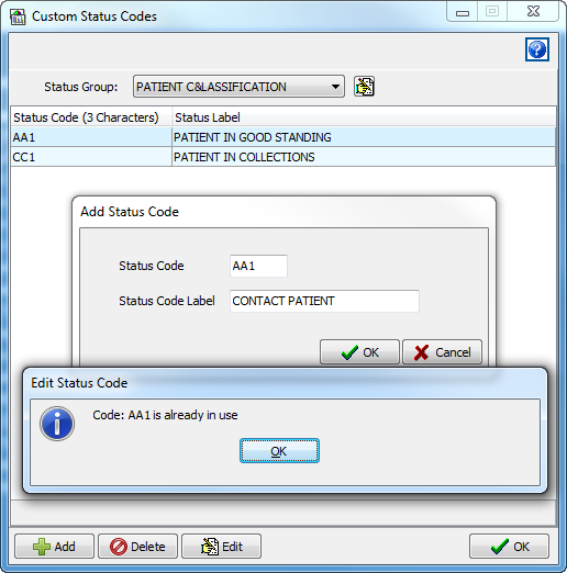 Status Code Exists
